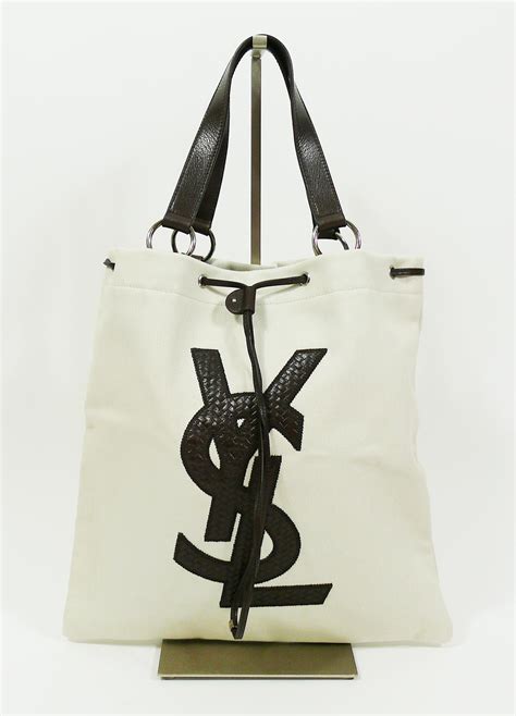 ysl tote canvas|totes ysl outlet.